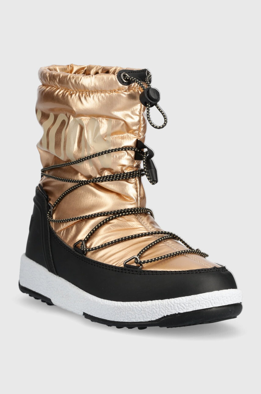 Moon Boot Детски апрески JR Girl Boot Met в златисто - Pepit.bg