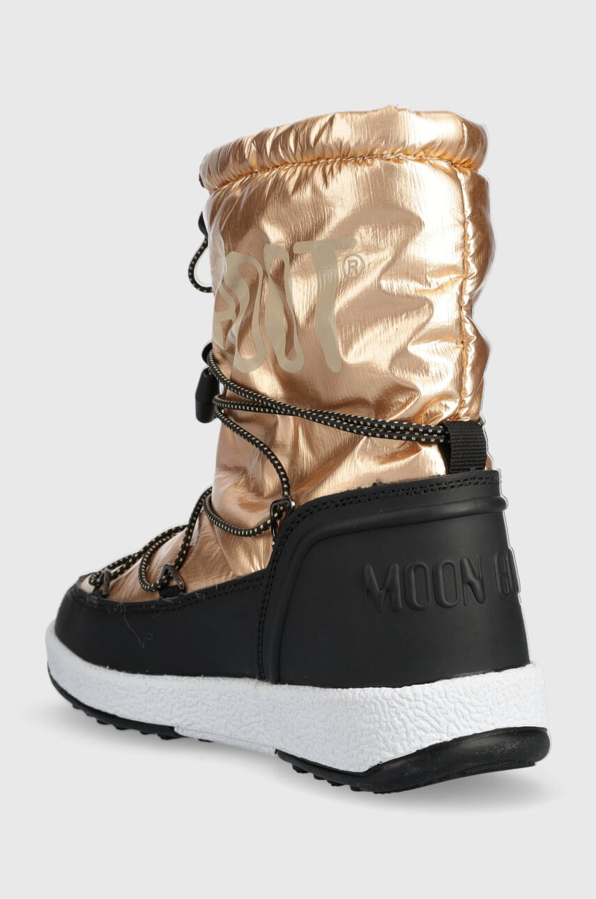 Moon Boot Детски апрески JR Girl Boot Met в златисто - Pepit.bg