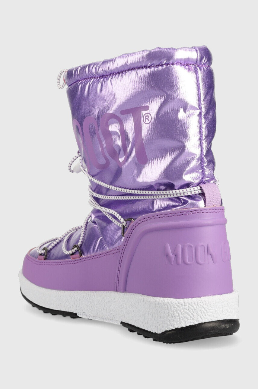 Moon Boot Детски апрески JR Girl Boot Met в лилаво - Pepit.bg