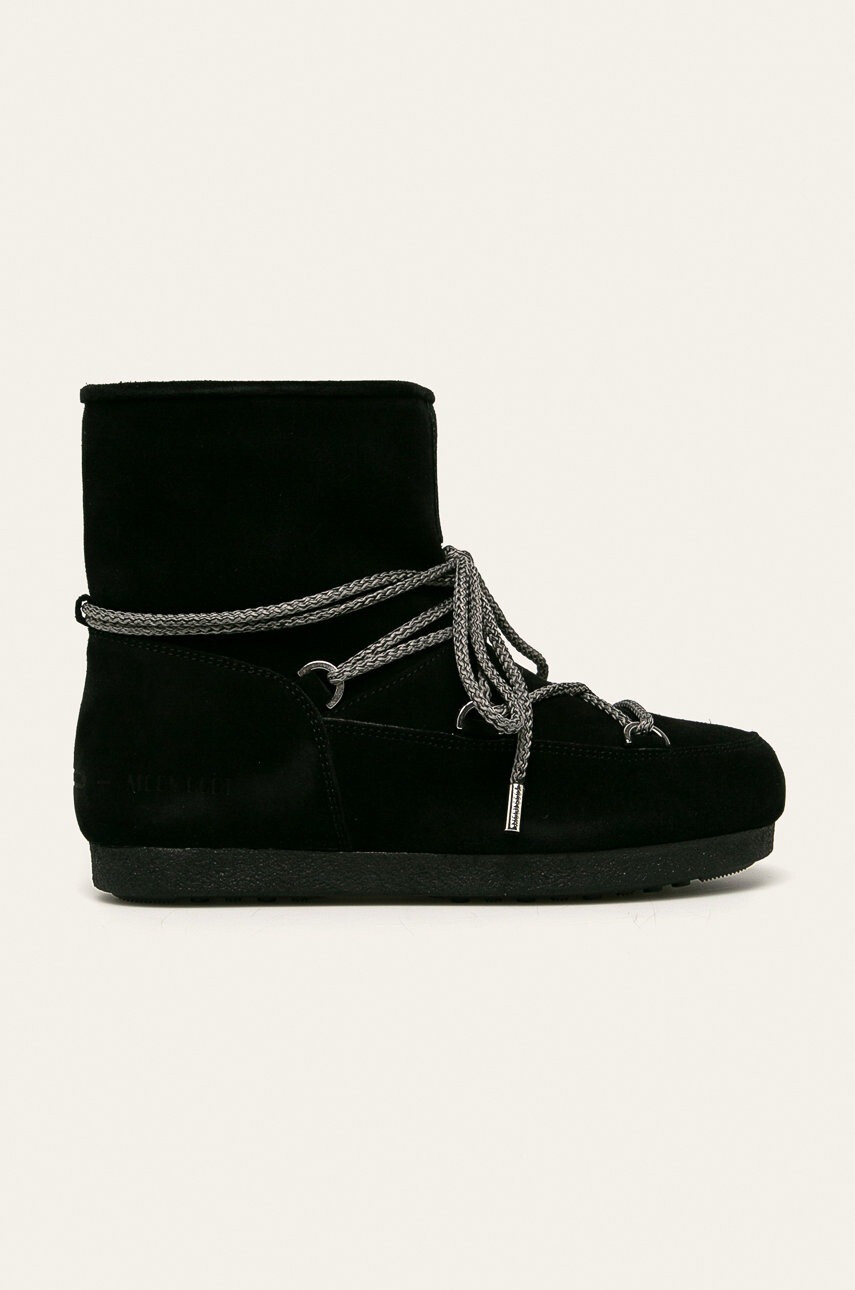 Moon Boot Кожени ботуши Far Side Low Suede - Pepit.bg