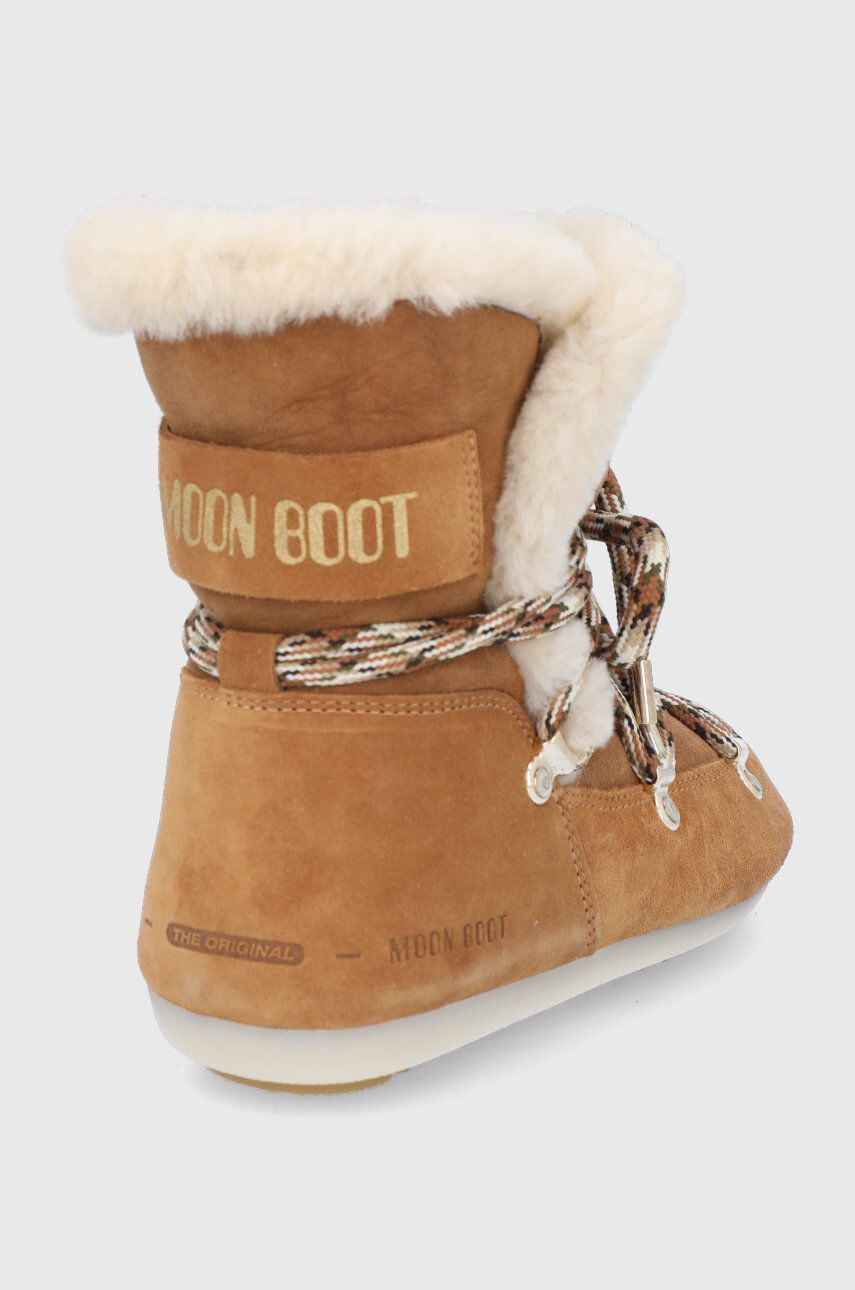 Moon Boot Велурени апрески Side High Shearling - Pepit.bg