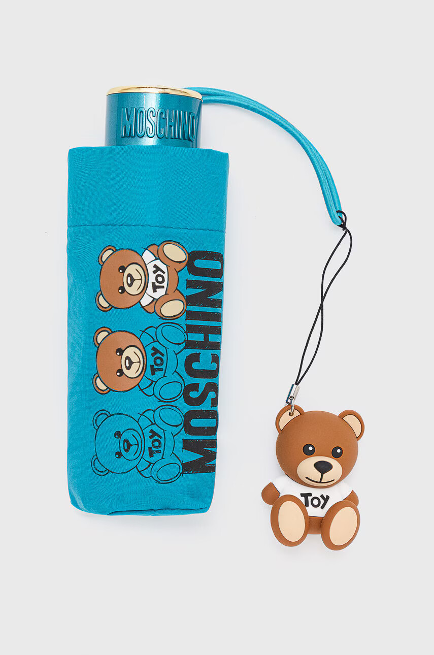 Moschino Чадър в тюркоазено - Pepit.bg