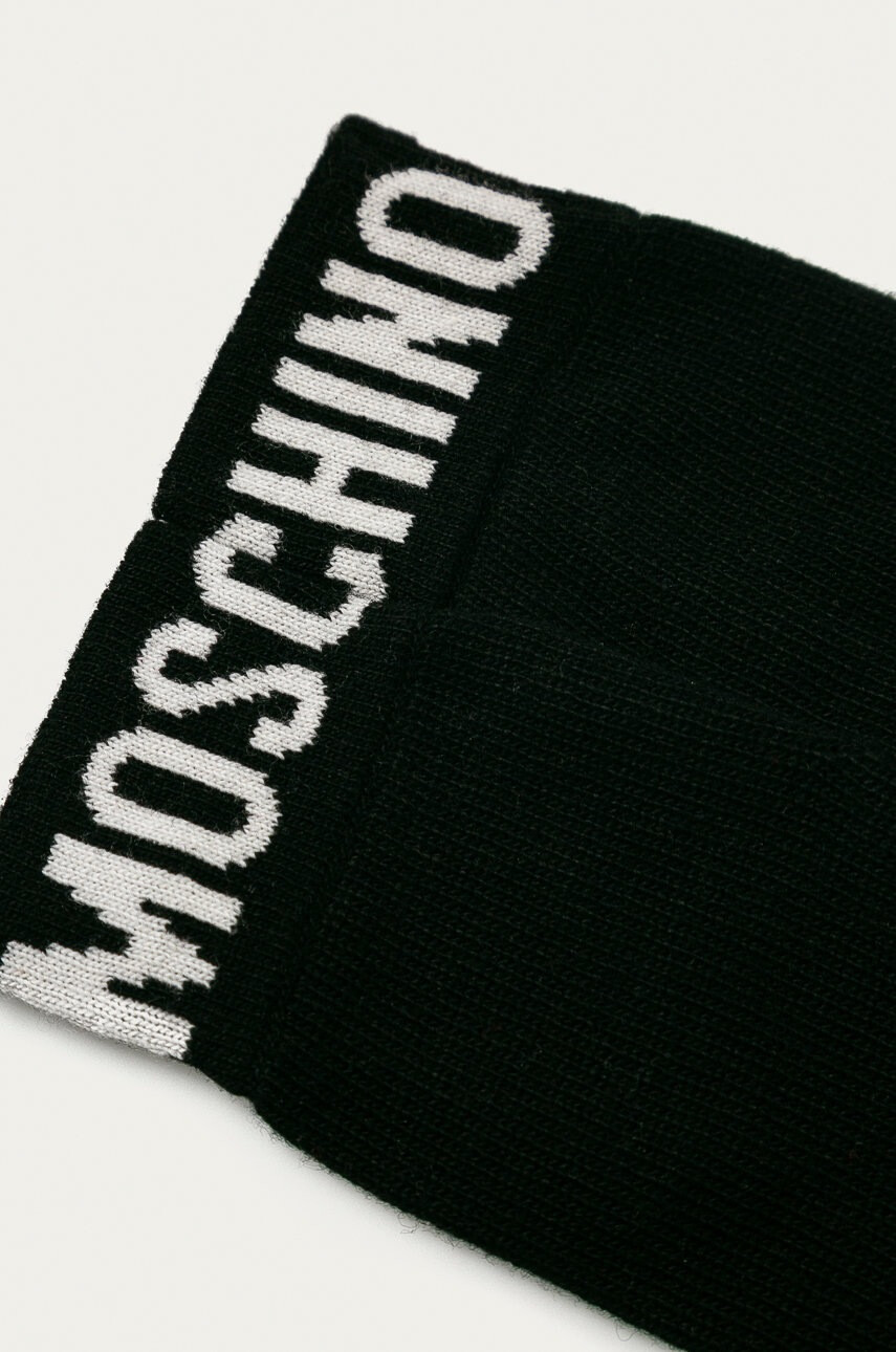 Moschino Ръкавици дамски в черно - Pepit.bg