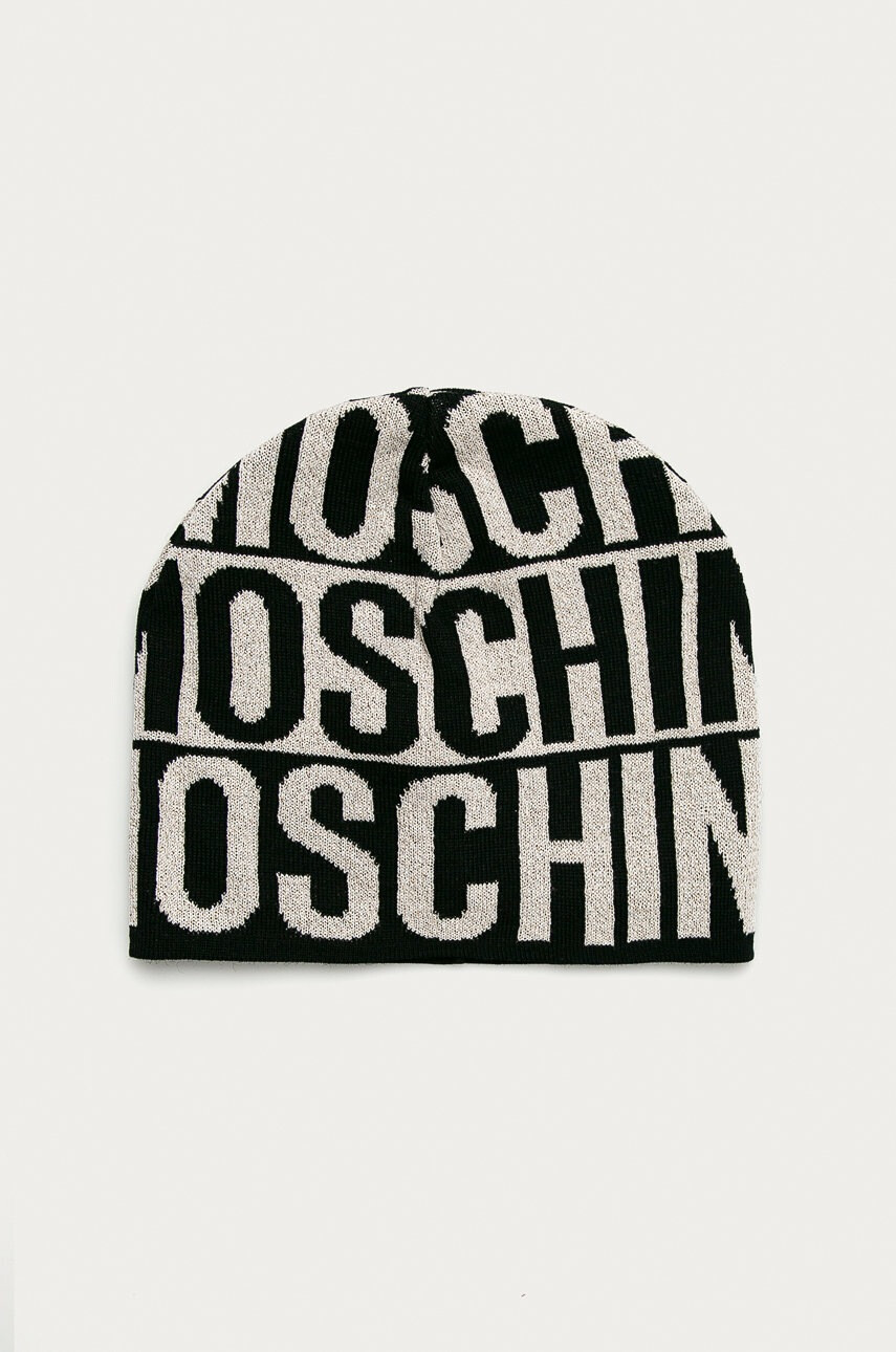 Moschino Шапка в черно от вълна - Pepit.bg