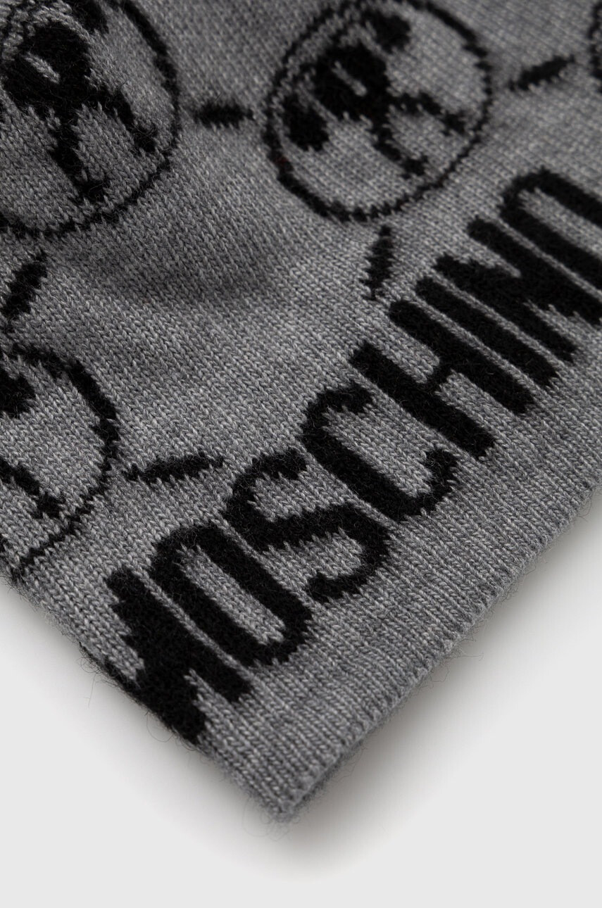 Moschino Шапка с вълна в сиво - Pepit.bg