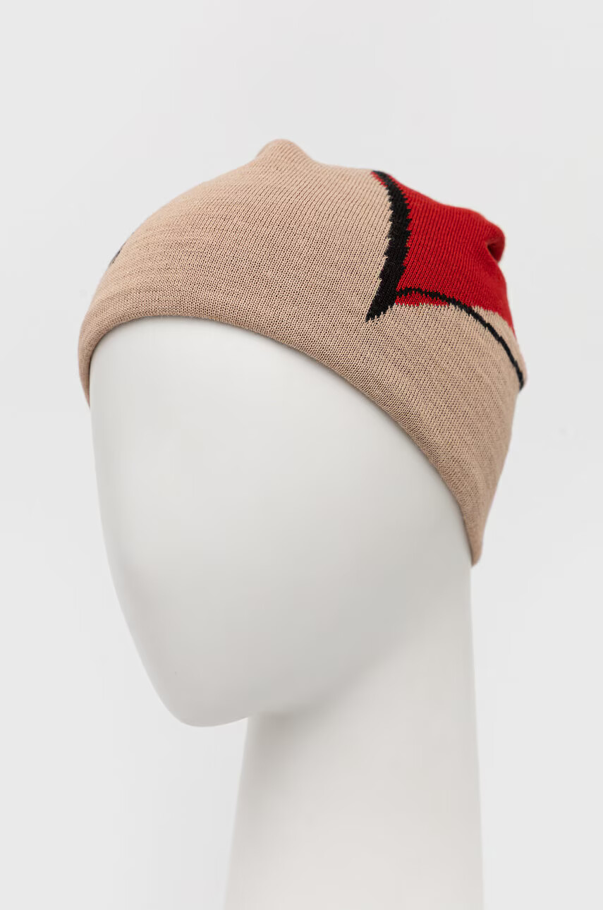 Moschino Шапка с вълна в бежово - Pepit.bg