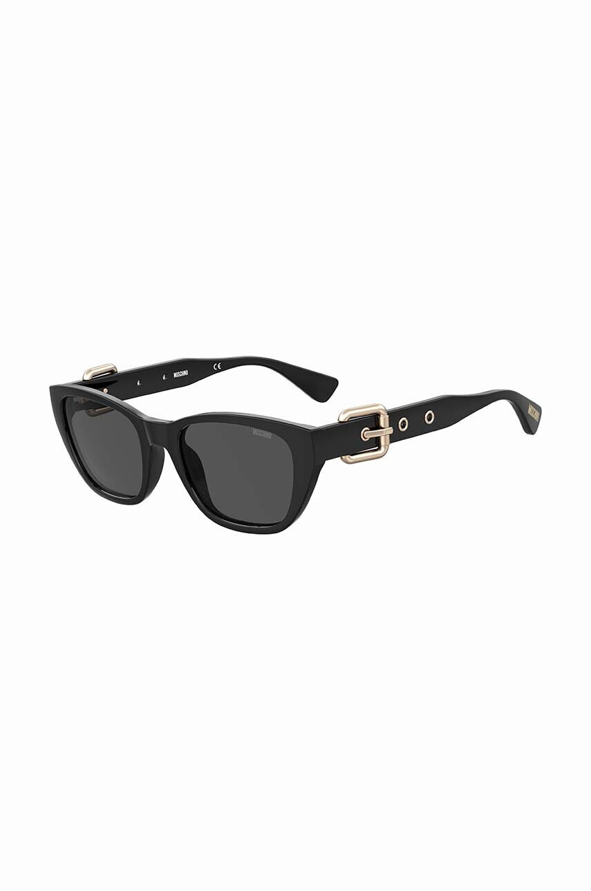 Moschino Слънчеви очила в черно - Pepit.bg