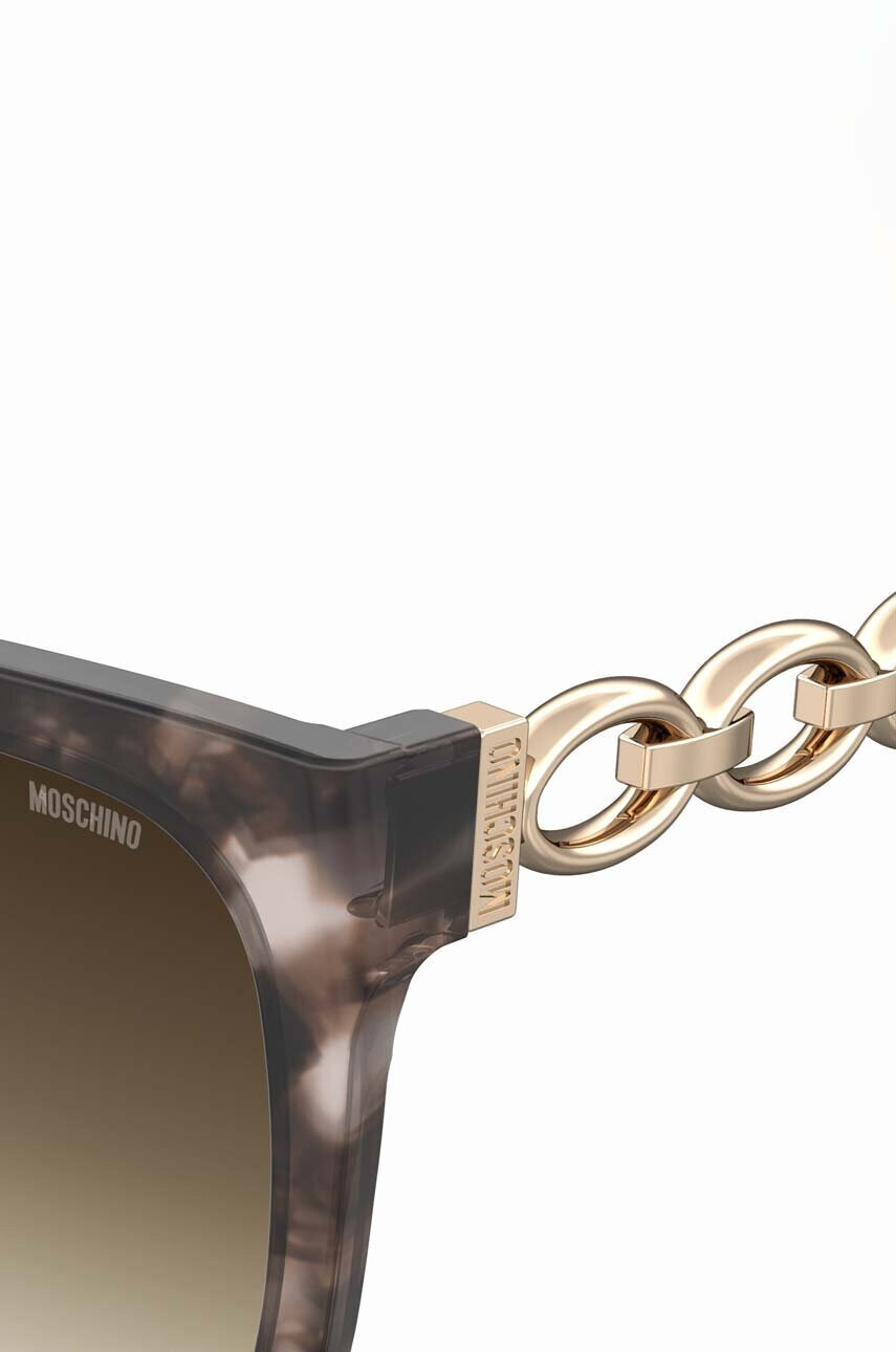 Moschino Слънчеви очила в кафяво - Pepit.bg