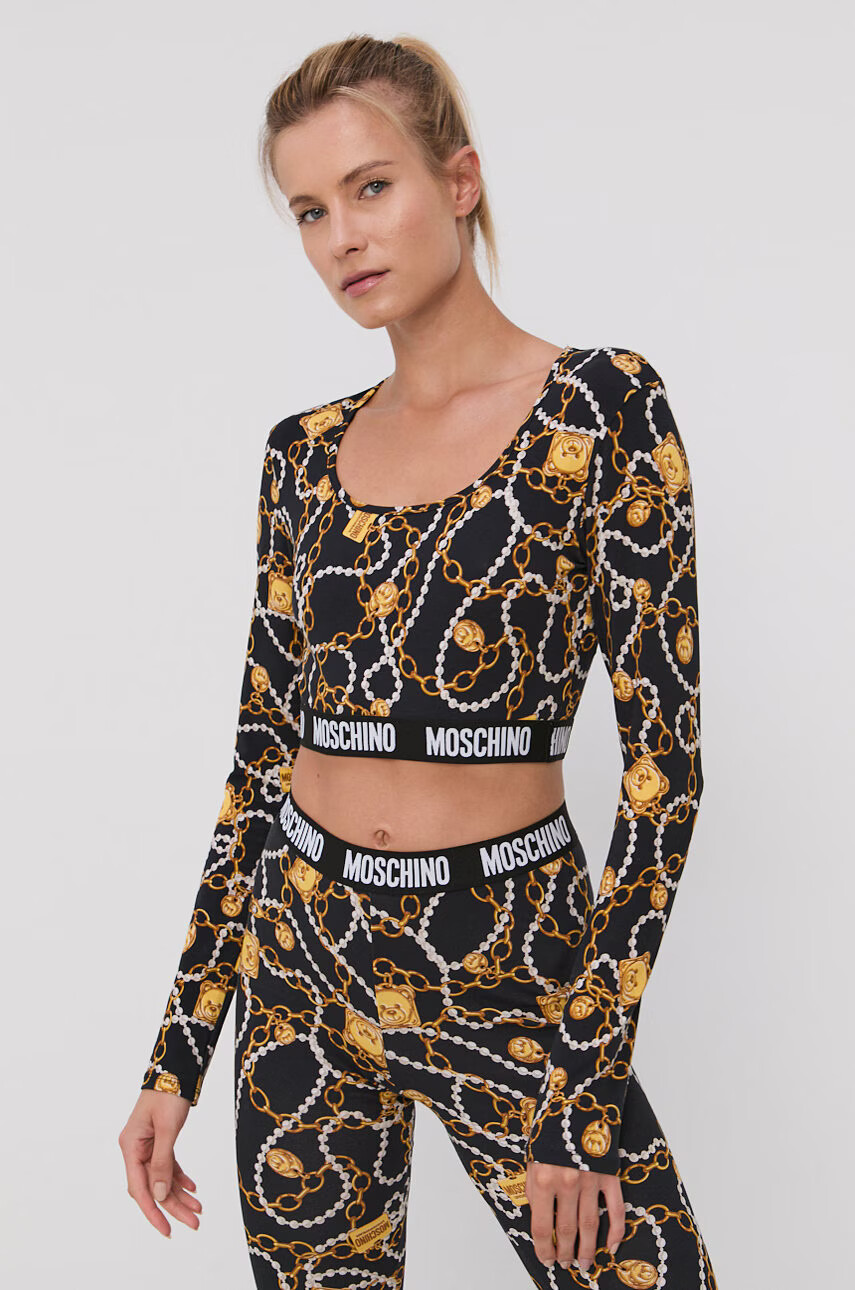 Moschino Underwear Блуза с дълги ръкави - Pepit.bg