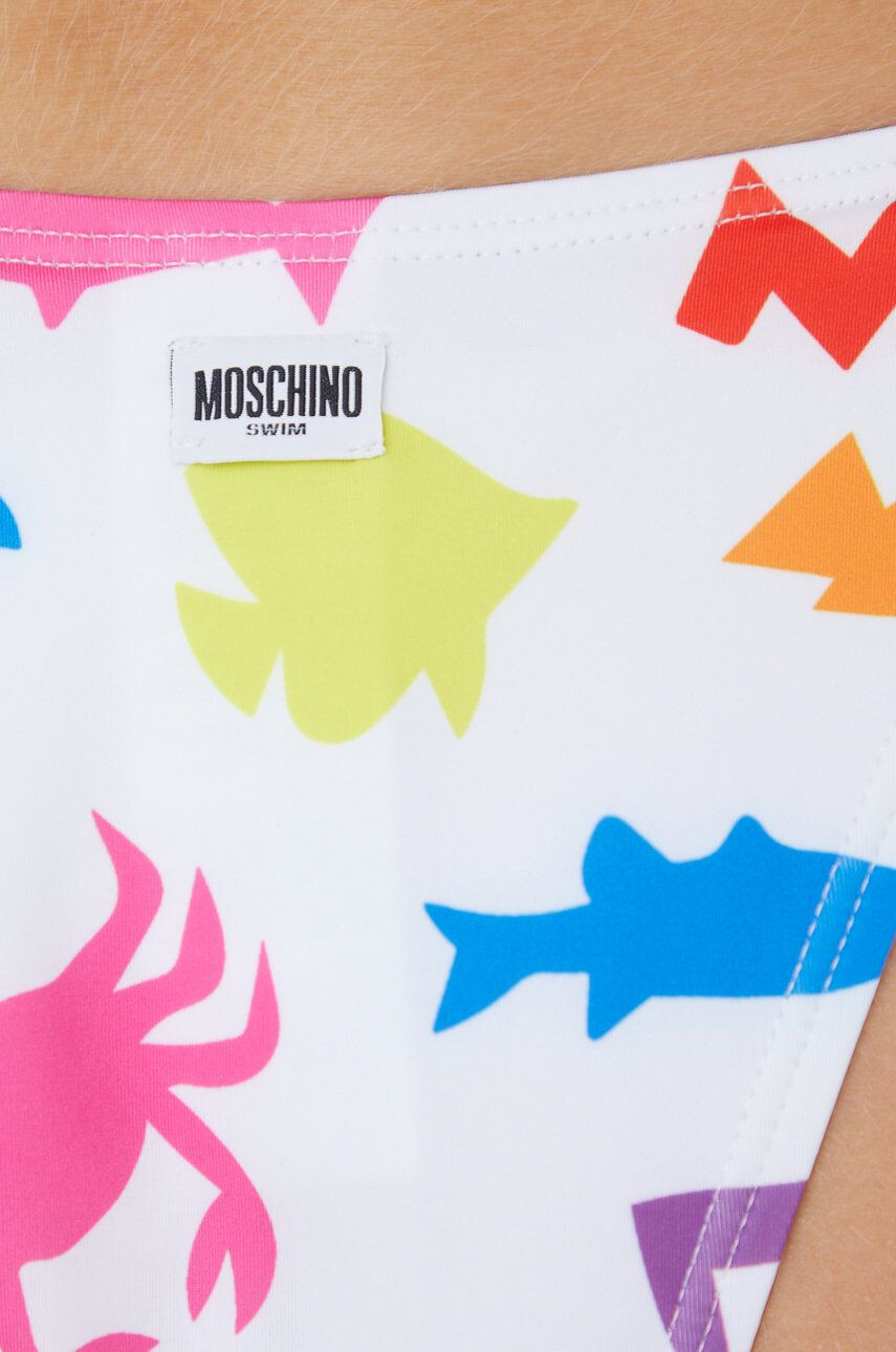 Moschino Underwear Долнище на бански тип бразилиана в бяло - Pepit.bg