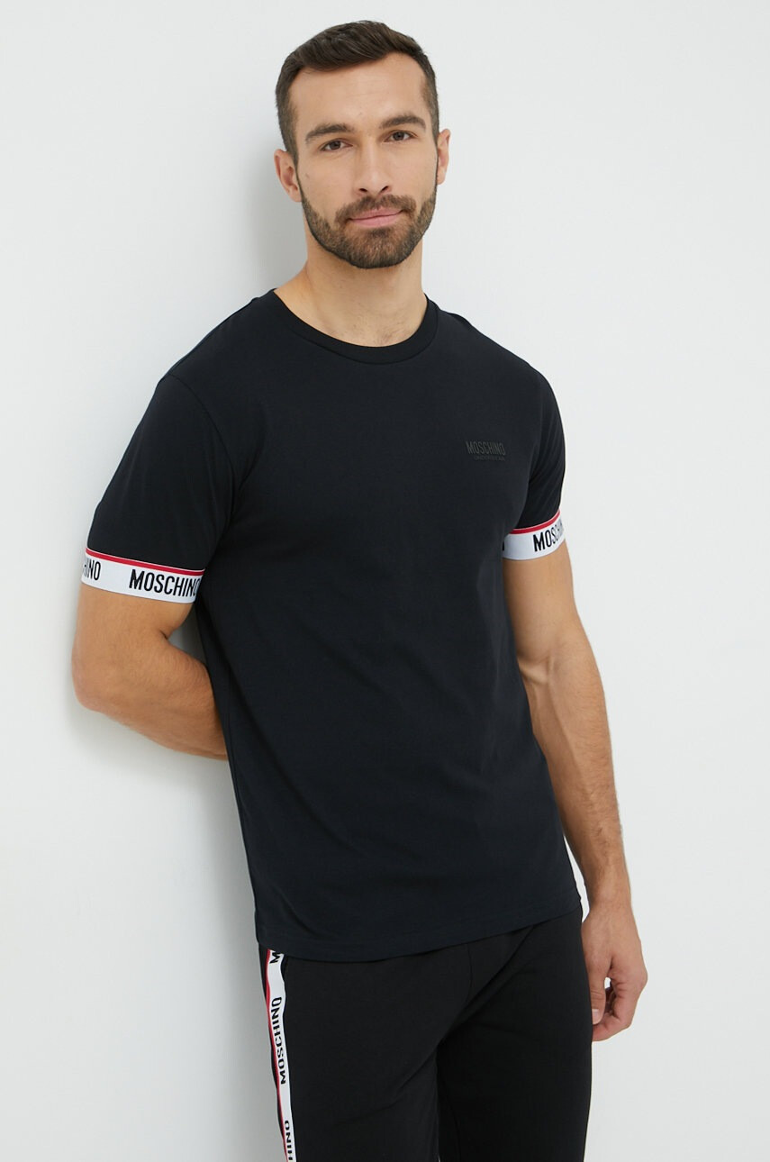 Moschino Underwear Памучна тениска - Pepit.bg