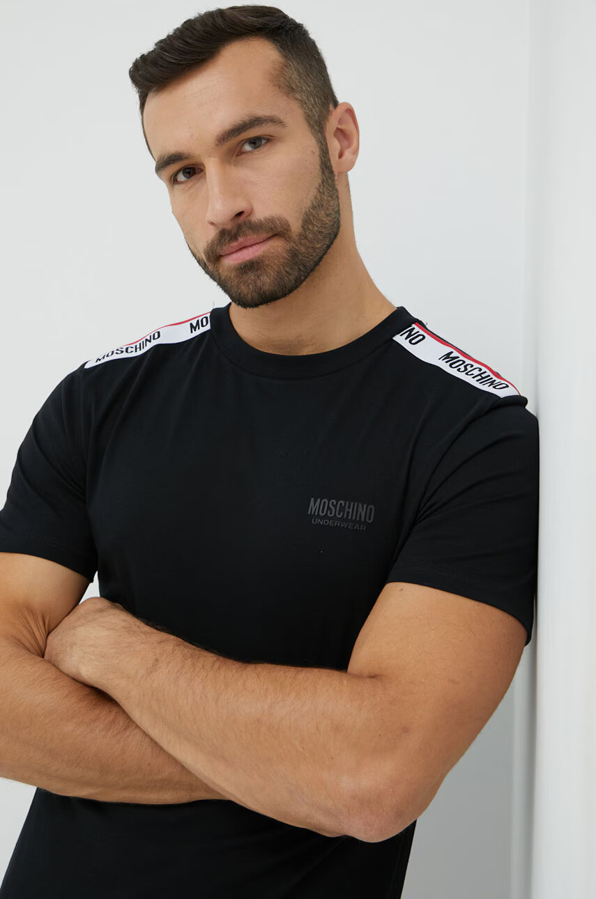 Moschino Underwear Памучна тениска - Pepit.bg
