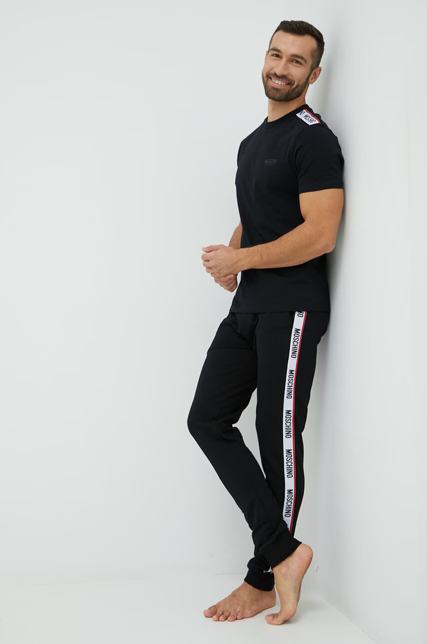 Moschino Underwear Памучна тениска - Pepit.bg