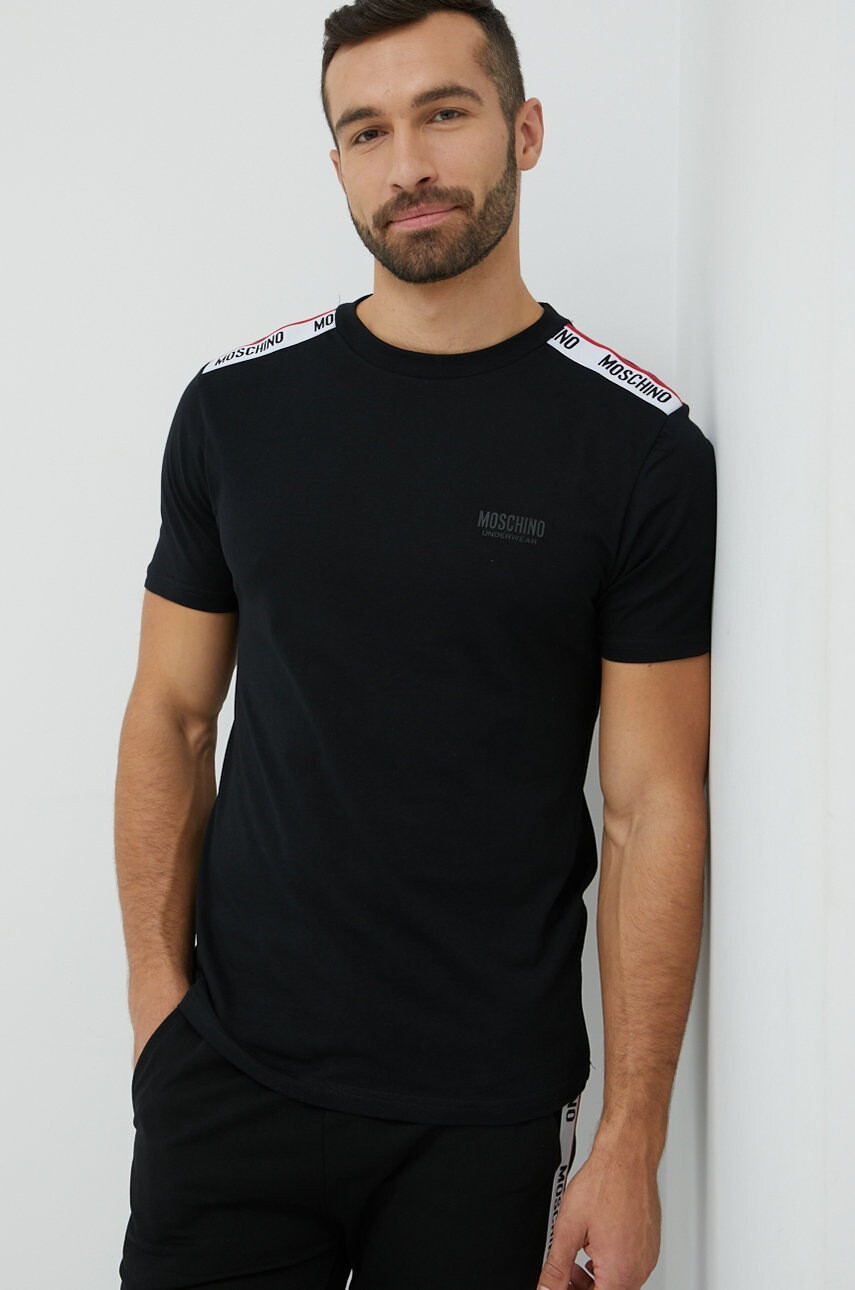Moschino Underwear Памучна тениска - Pepit.bg