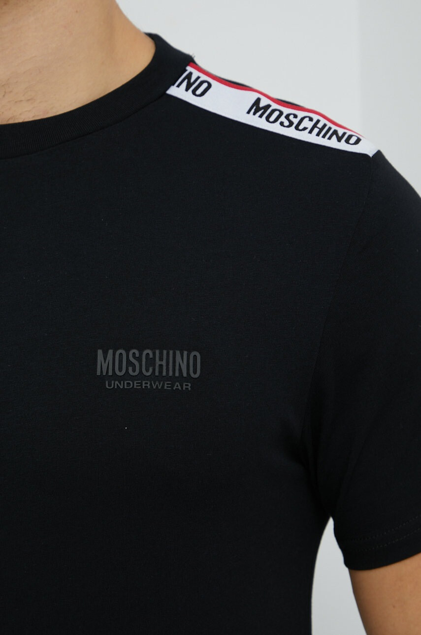 Moschino Underwear Памучна тениска - Pepit.bg