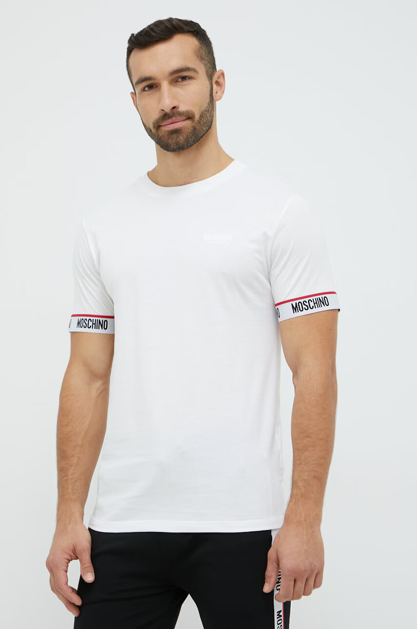 Moschino Underwear Памучна тениска - Pepit.bg