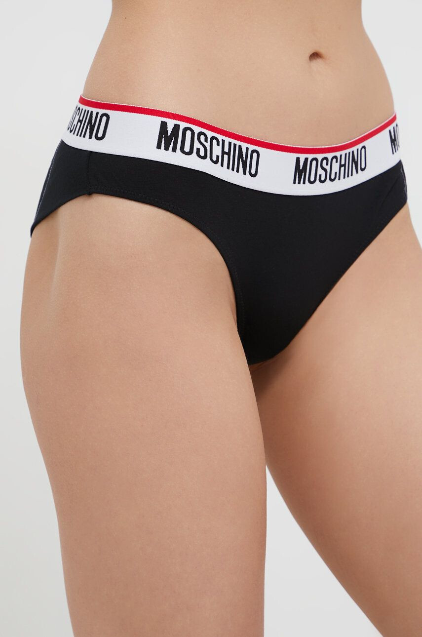 Moschino Underwear Прашки (2 чифта) в черно - Pepit.bg