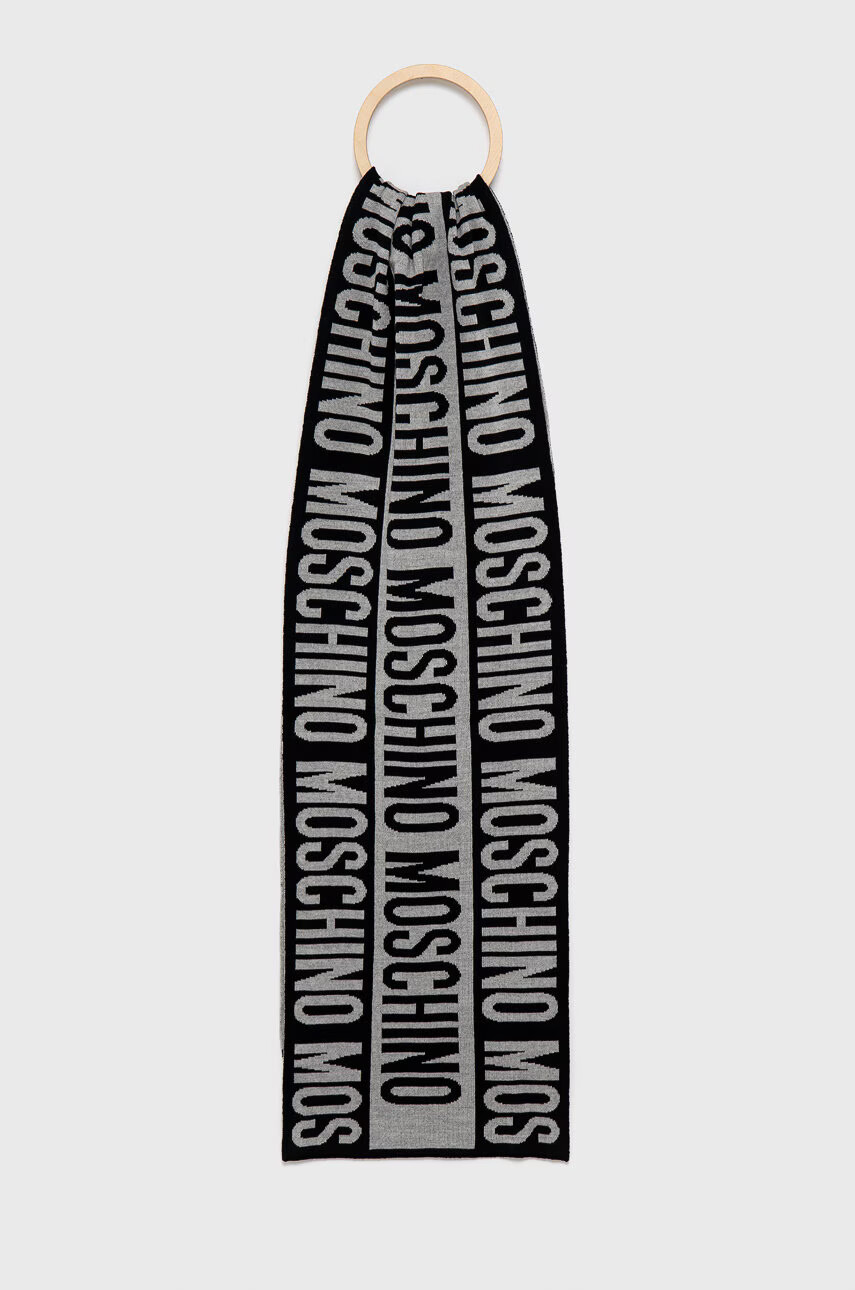 Moschino Вълнен шал - Pepit.bg