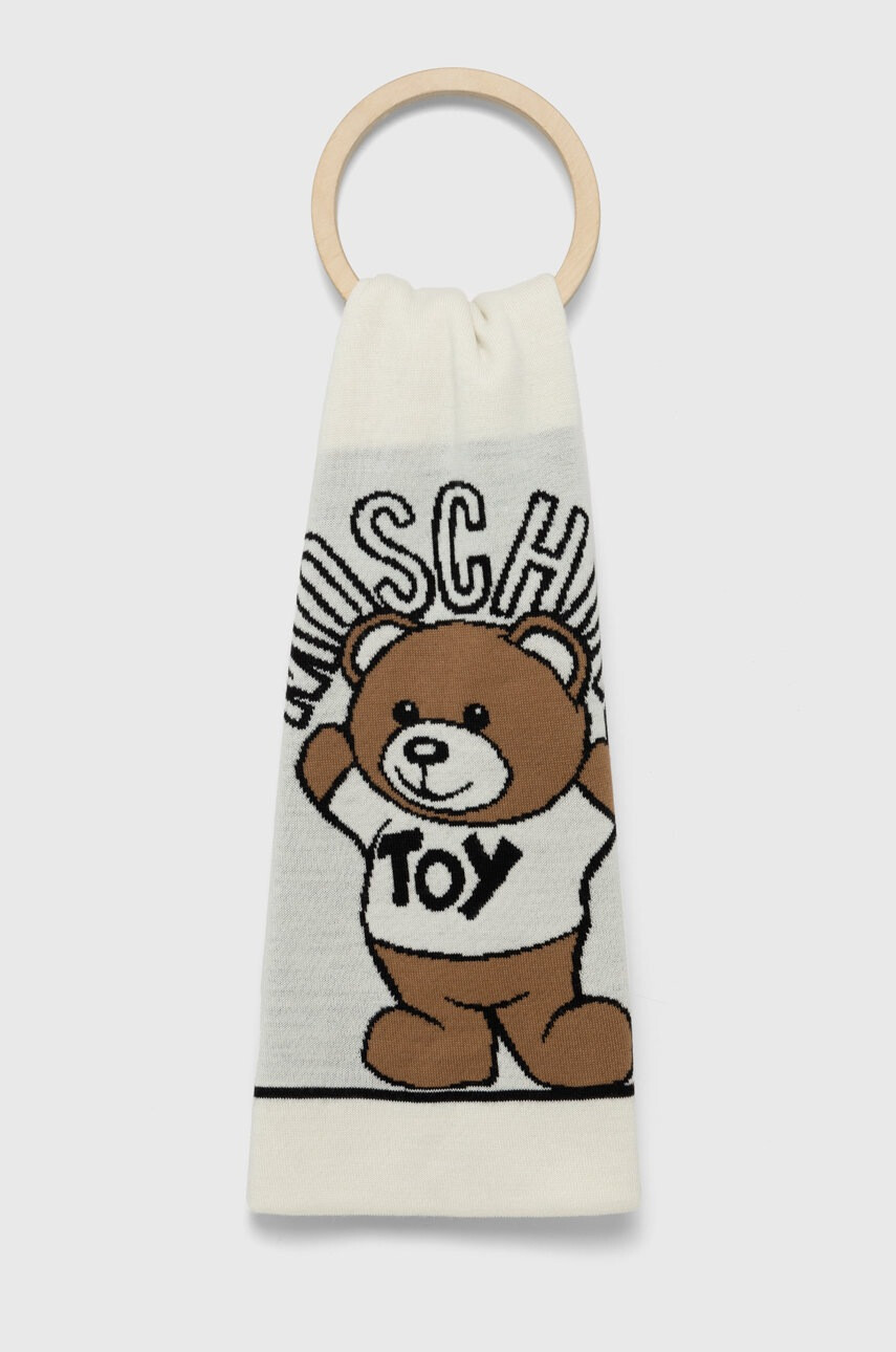 Moschino Вълнен шал - Pepit.bg