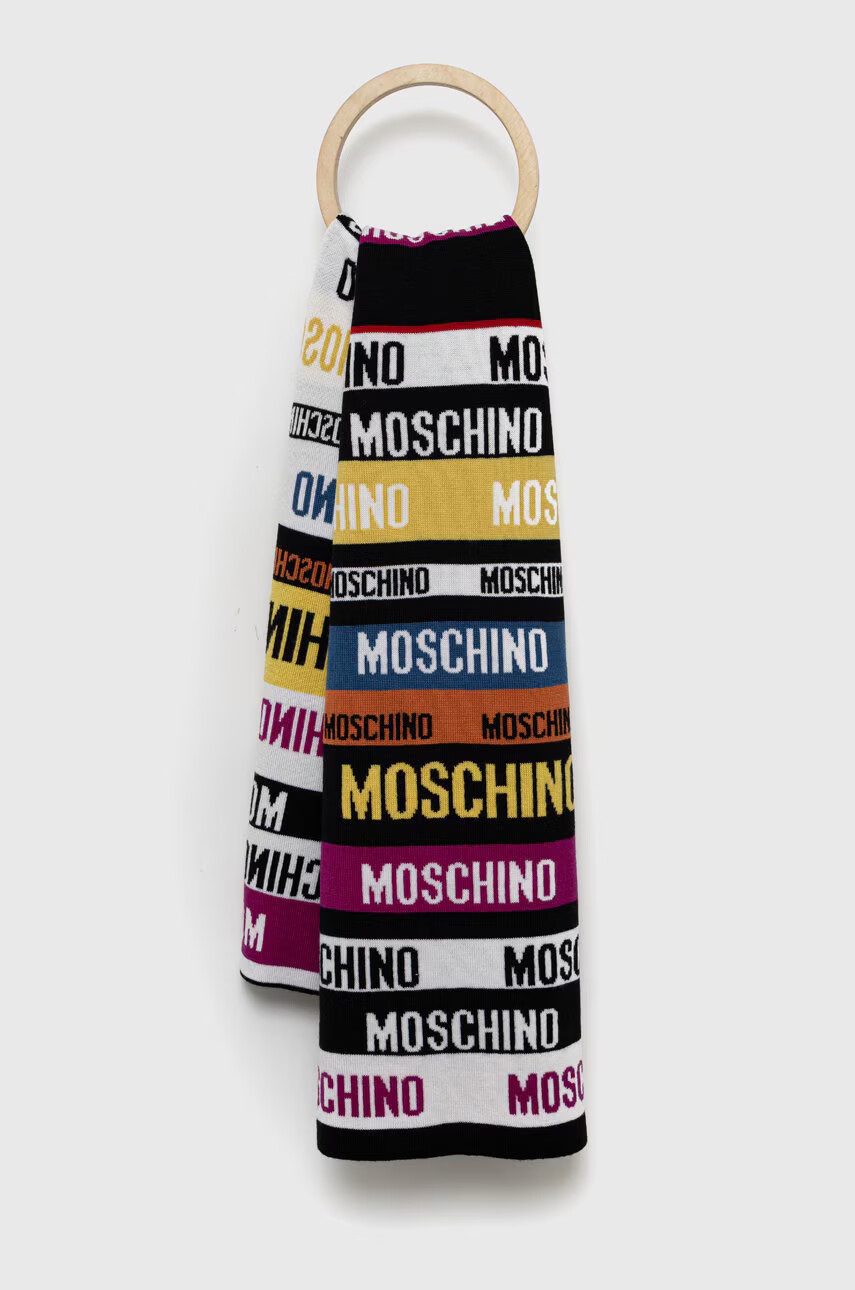Moschino Вълнен шал - Pepit.bg