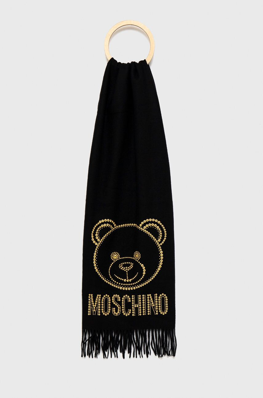 Moschino Вълнен шал - Pepit.bg