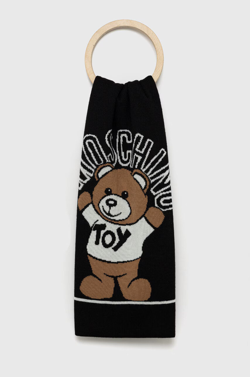 Moschino Вълнен шал - Pepit.bg