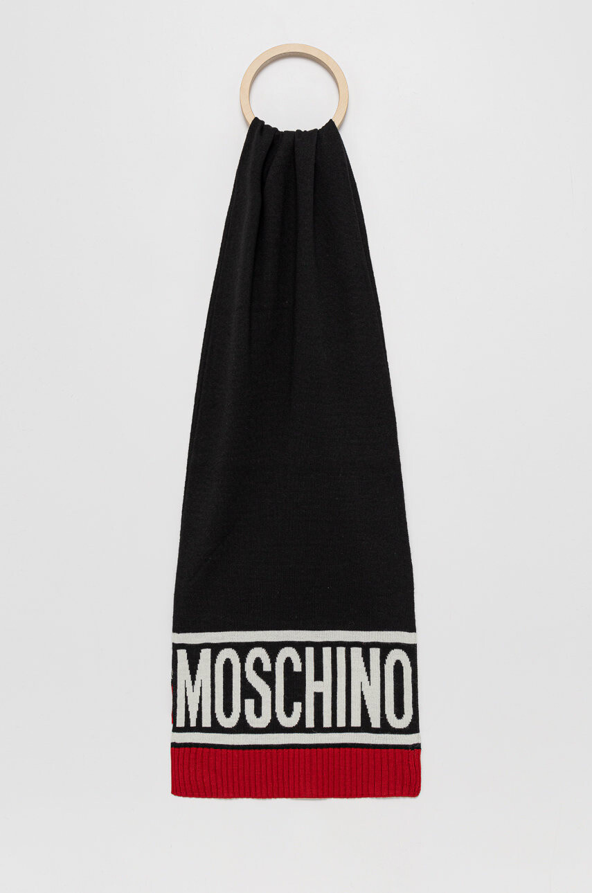 Moschino Вълнен шал - Pepit.bg