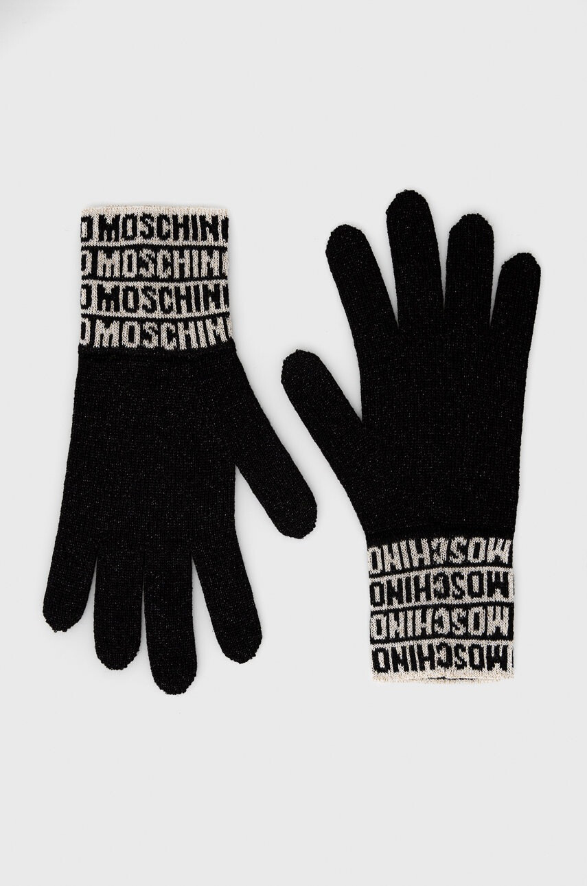Moschino Вълнени ръкавици - Pepit.bg