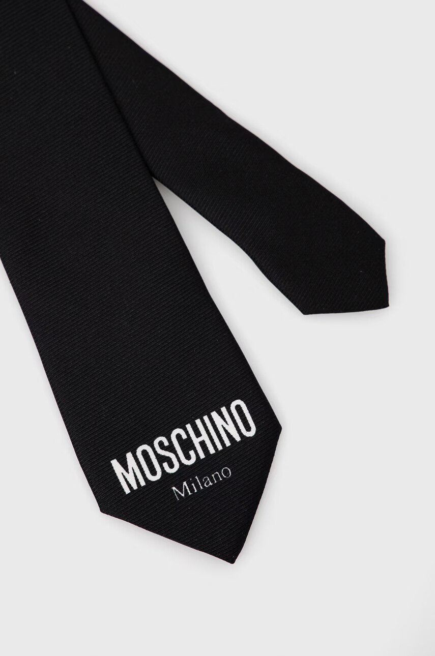 Moschino Вратовръзка в черно - Pepit.bg