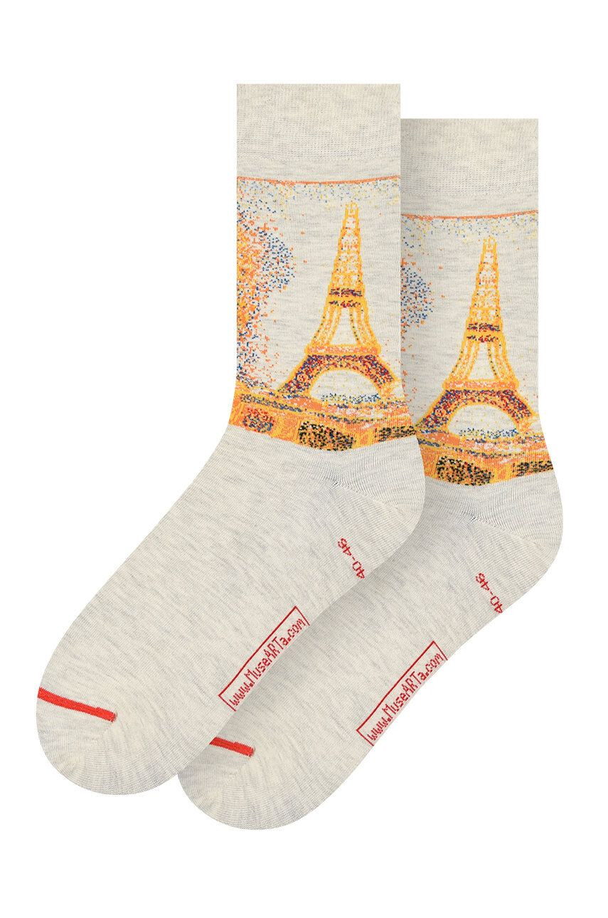 MuseArta Чорапи Georges Seurat - Eiffel Tower - Pepit.bg