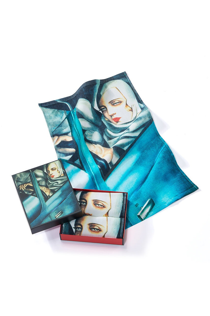 MuseArta Кърпа Tamara de Lempicka Tamara in the Green Bugatti - Pepit.bg