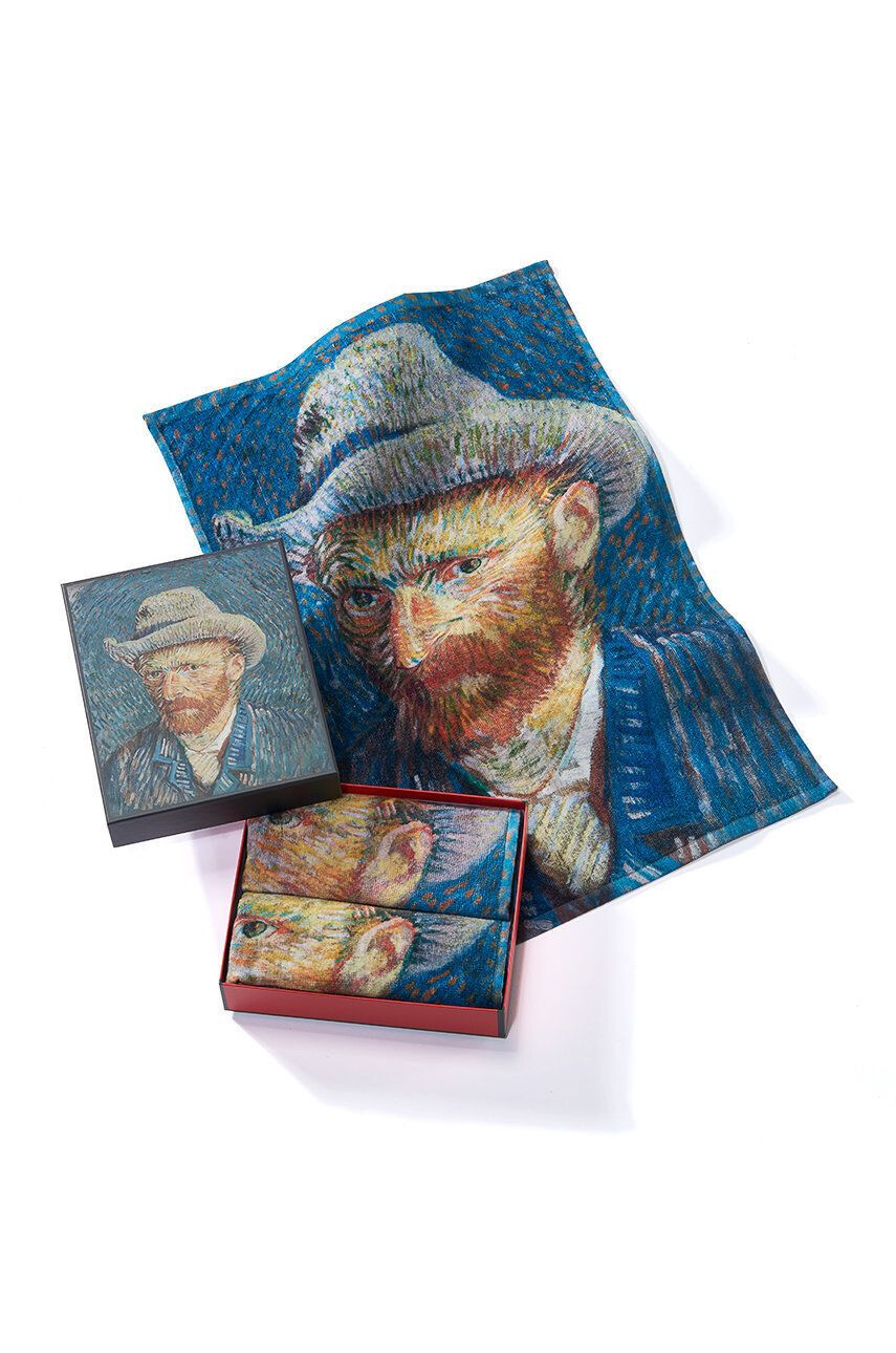 MuseArta Кърпа Vincent van Gogh Self-Portrait with Grey Felt Hat (2 броя) - Pepit.bg