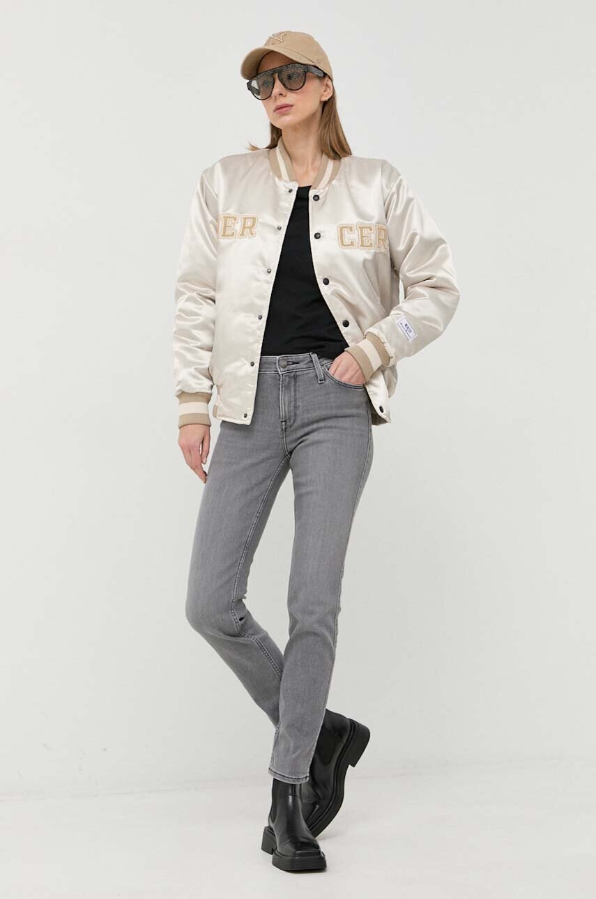 Mustang Блуза с дълги ръкави Style Anne Longsleeve в черно - Pepit.bg