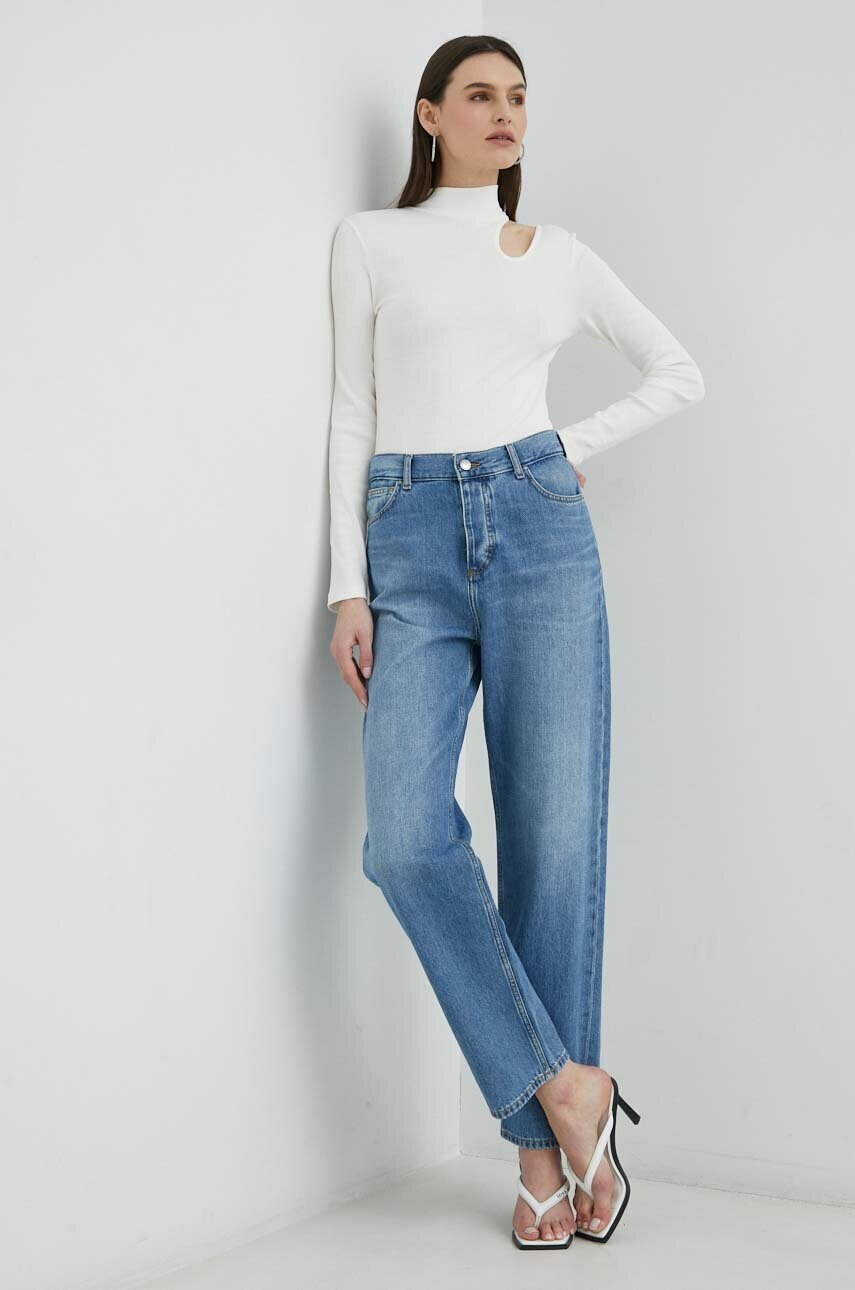 Mustang Дънки Style Ava Wide Loose с висока талия - Pepit.bg