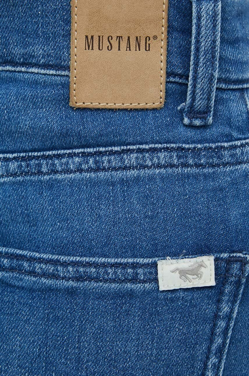 Mustang Дънки Style Luise Wide в синьо - Pepit.bg