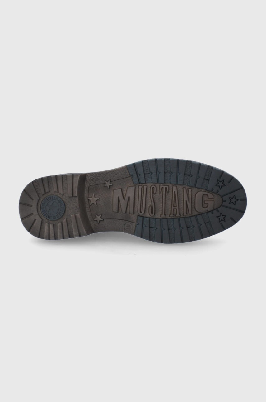 Mustang Обувки мъжки в сиво - Pepit.bg