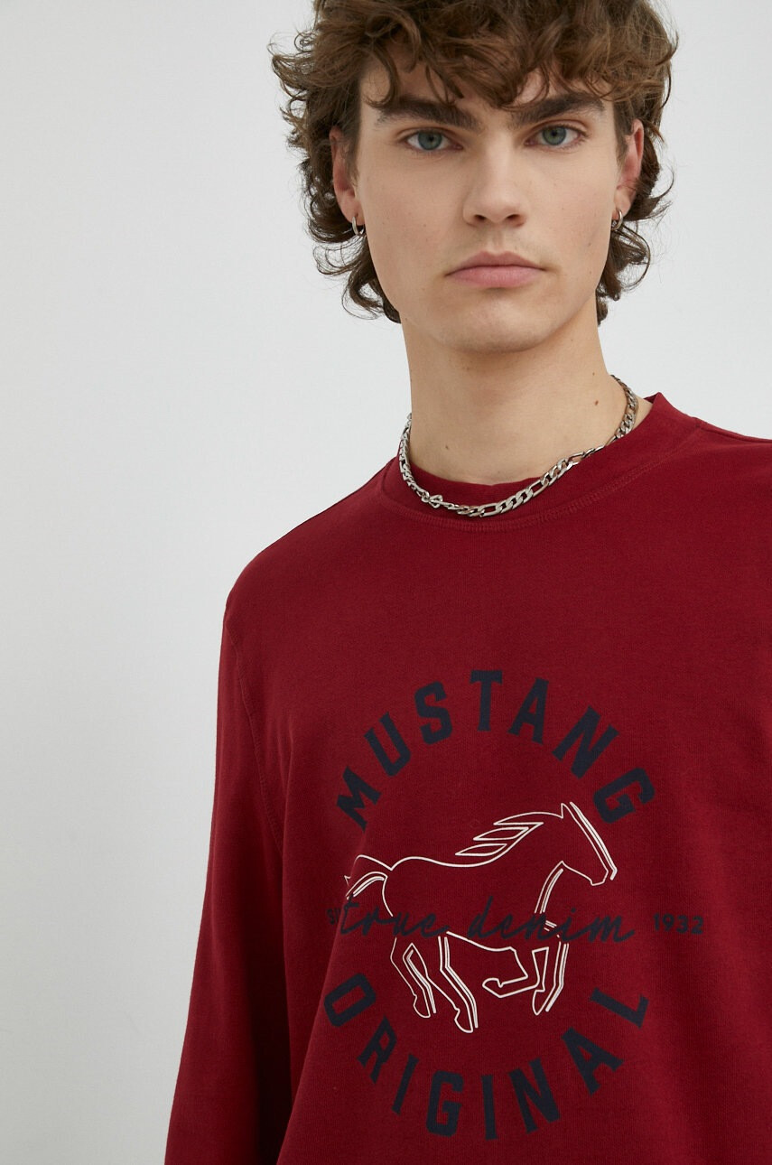 Mustang Памучен суичър - Pepit.bg