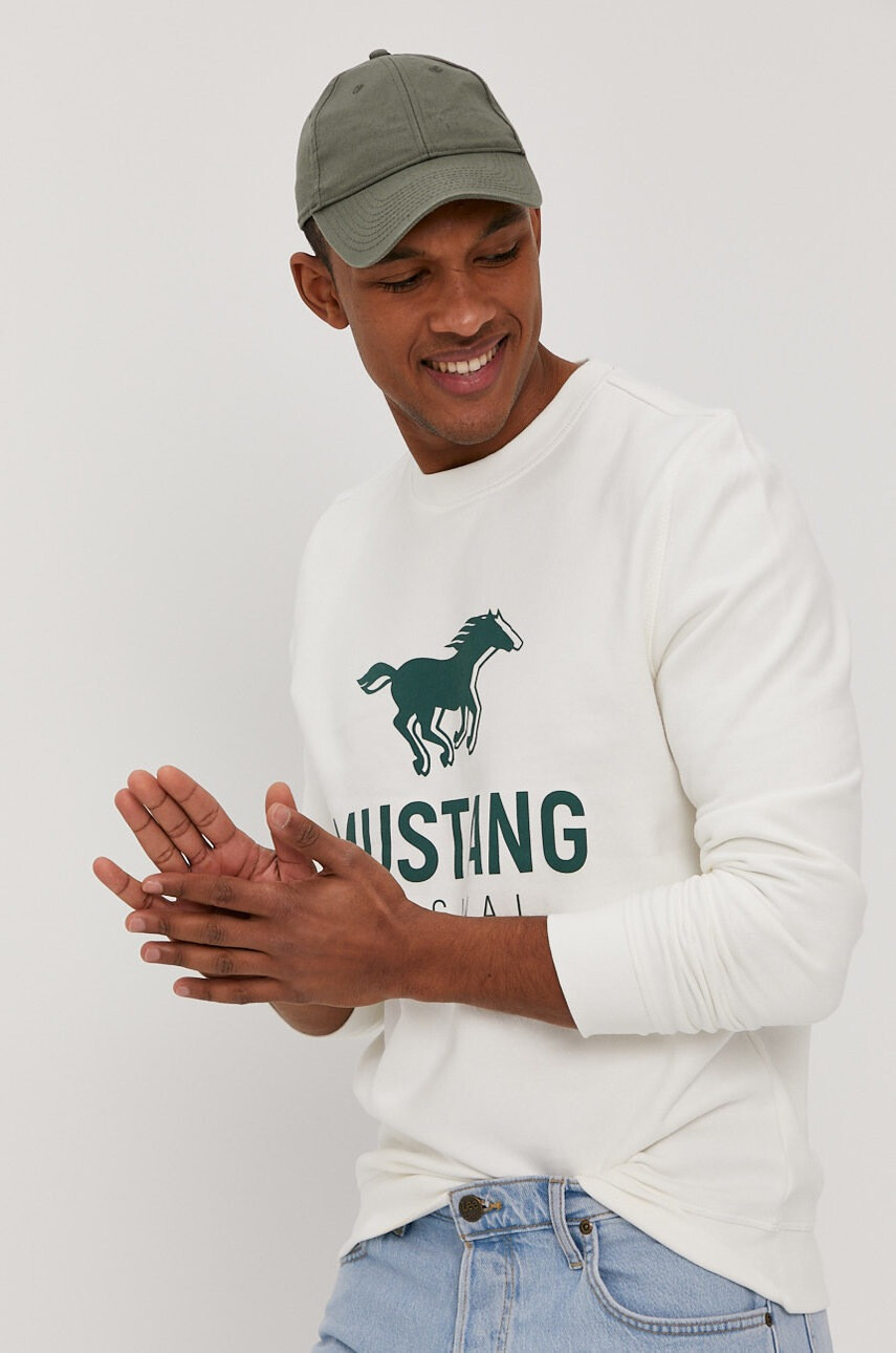 Mustang Памучен суичър - Pepit.bg