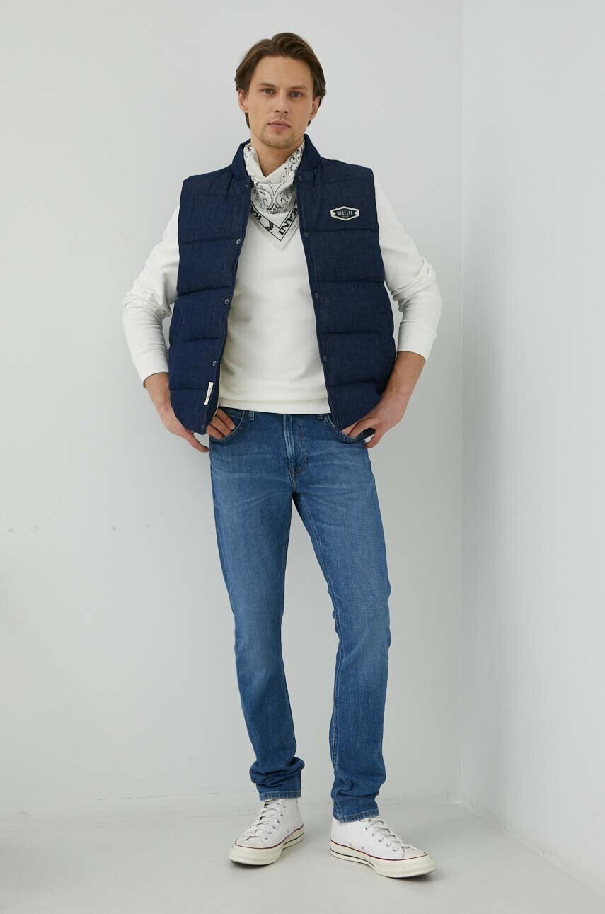 Mustang Памучен суичър Style Ben Crewneck - Pepit.bg