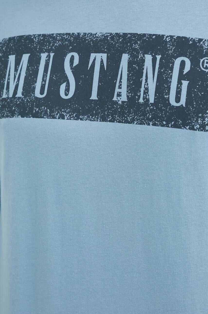 Mustang Памучна блуза с дълги ръкави - Pepit.bg