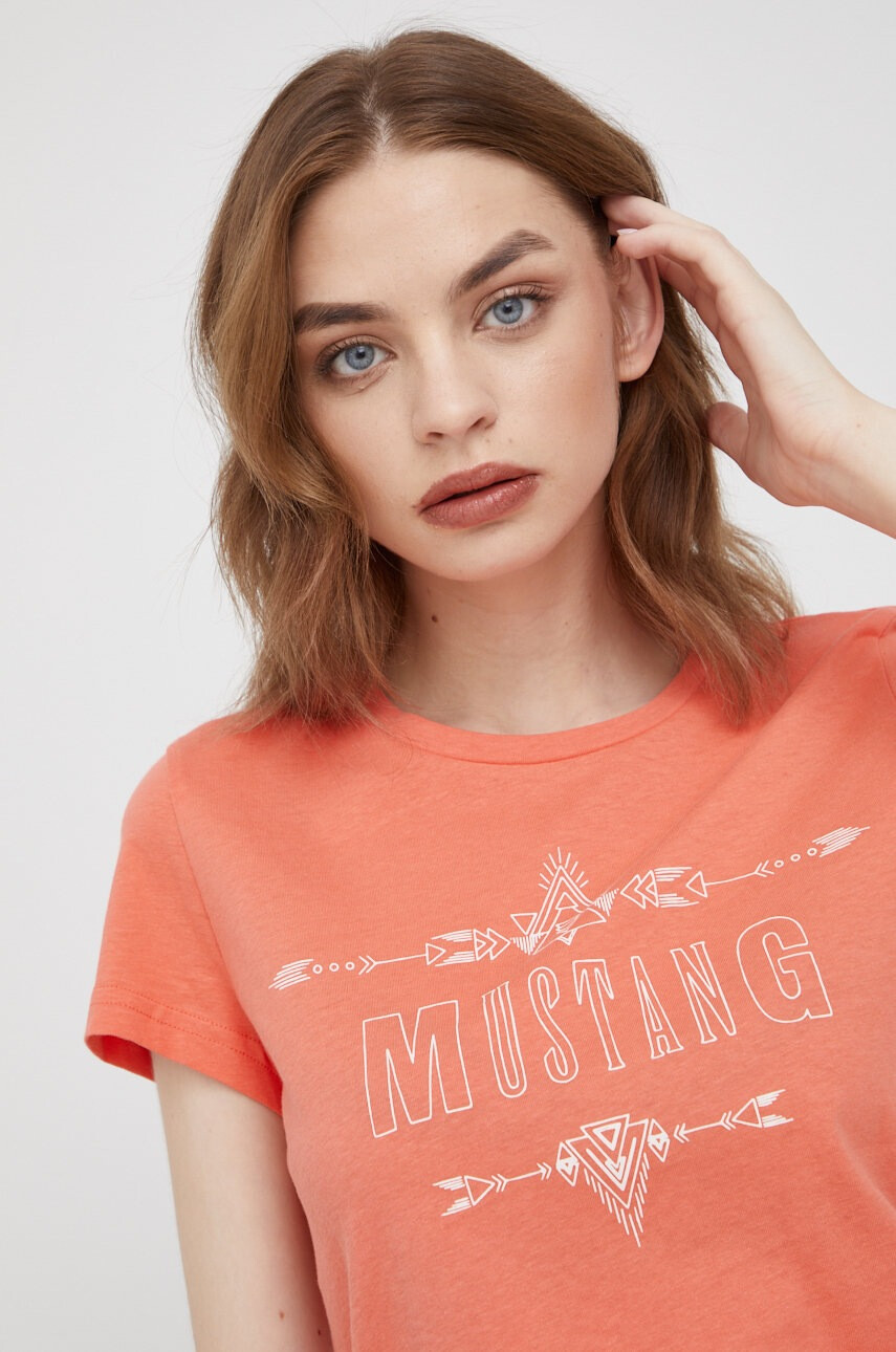 Mustang Памучна тениска - Pepit.bg