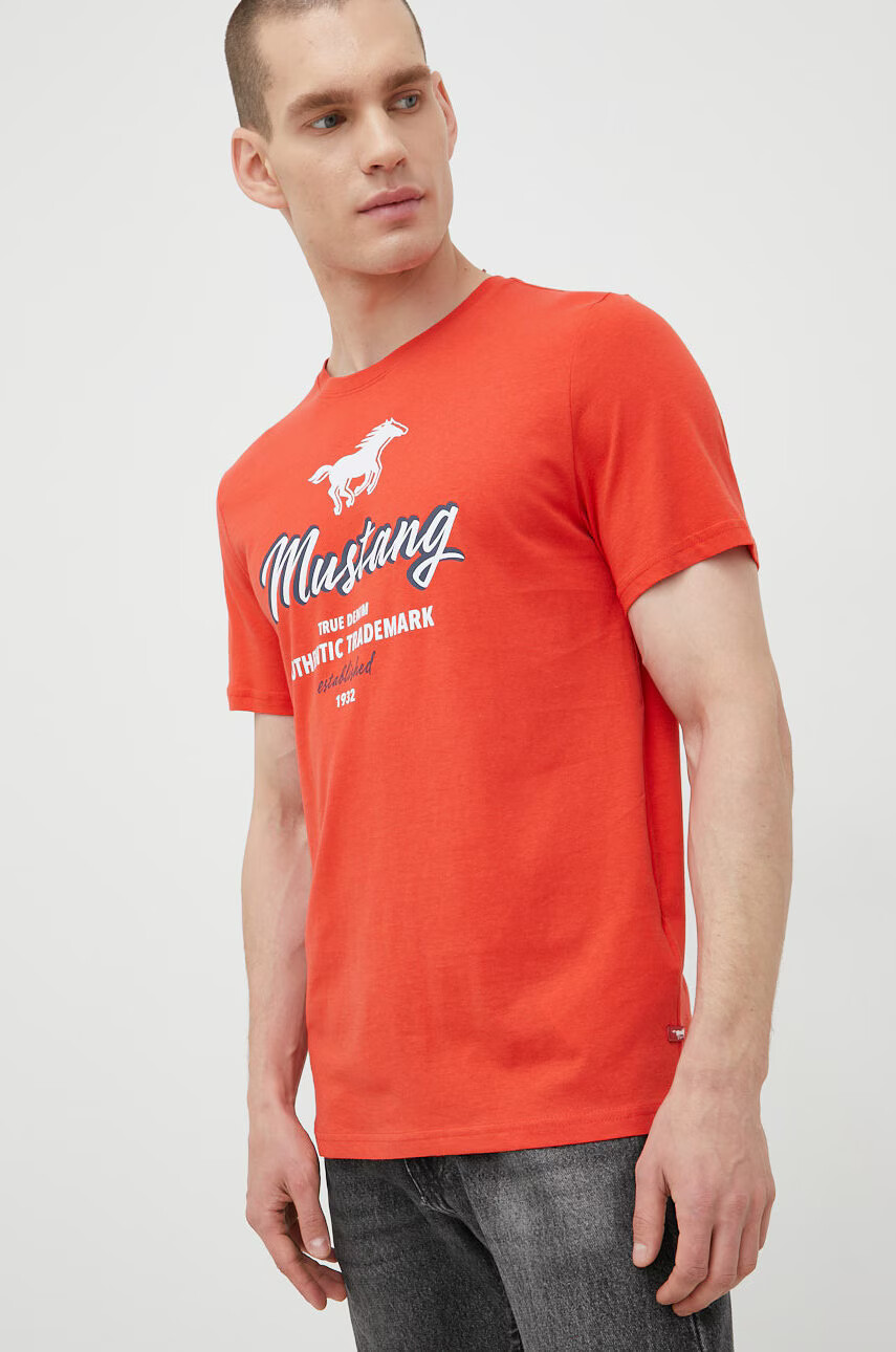 Mustang Памучна тениска - Pepit.bg