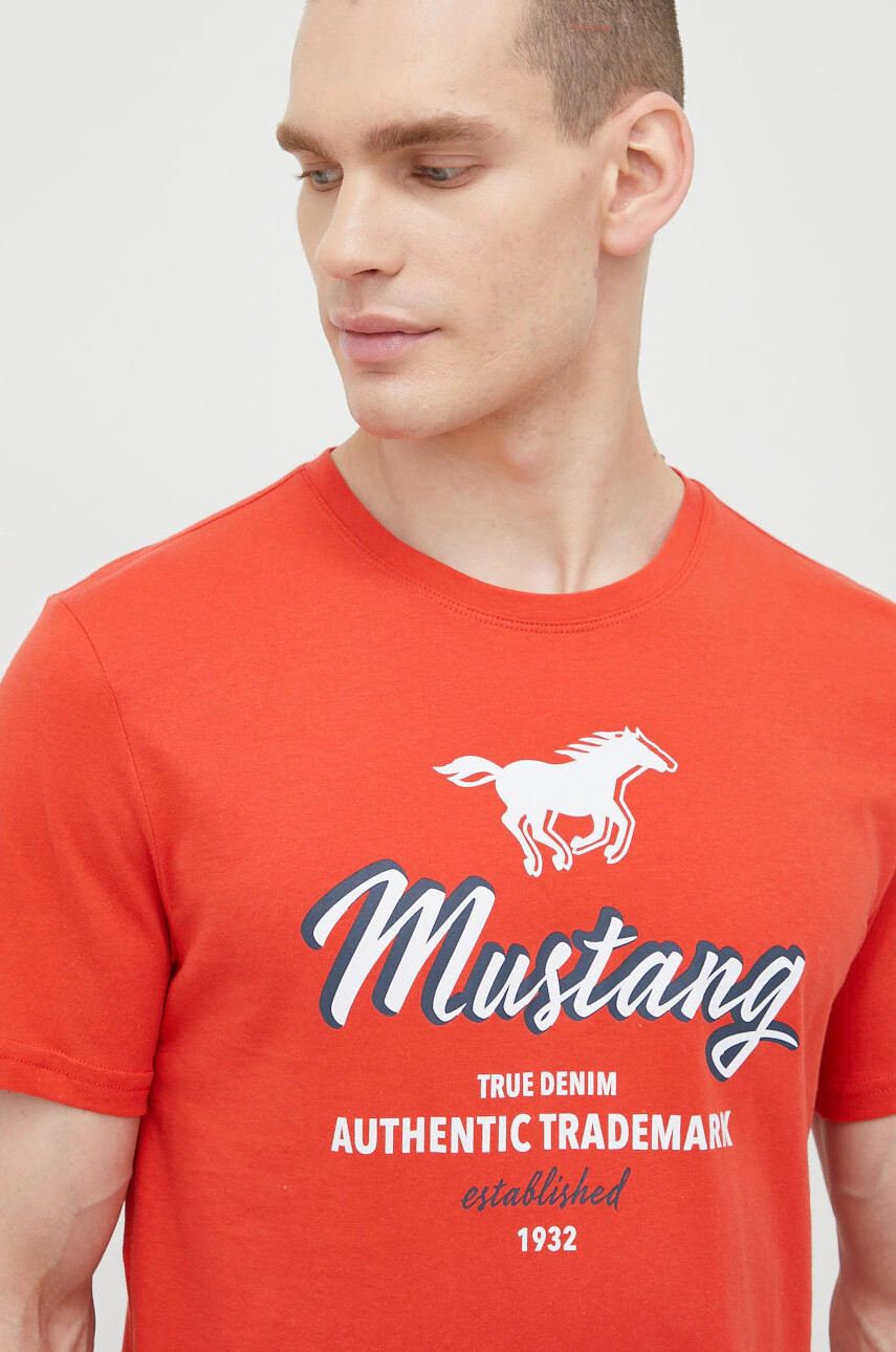 Mustang Памучна тениска - Pepit.bg