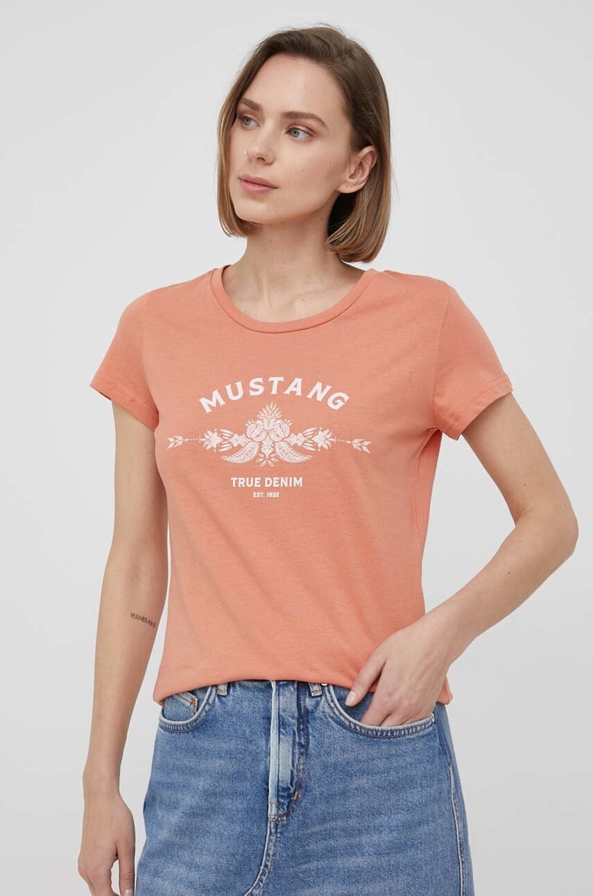 Mustang Памучна тениска - Pepit.bg
