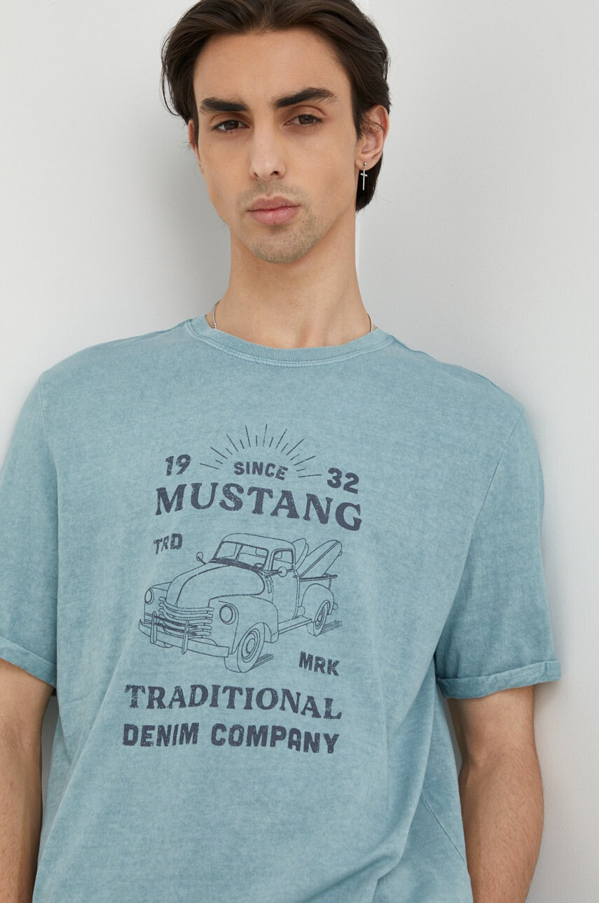 Mustang Памучна тениска - Pepit.bg