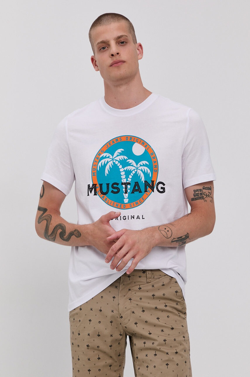 Mustang Памучна тениска - Pepit.bg