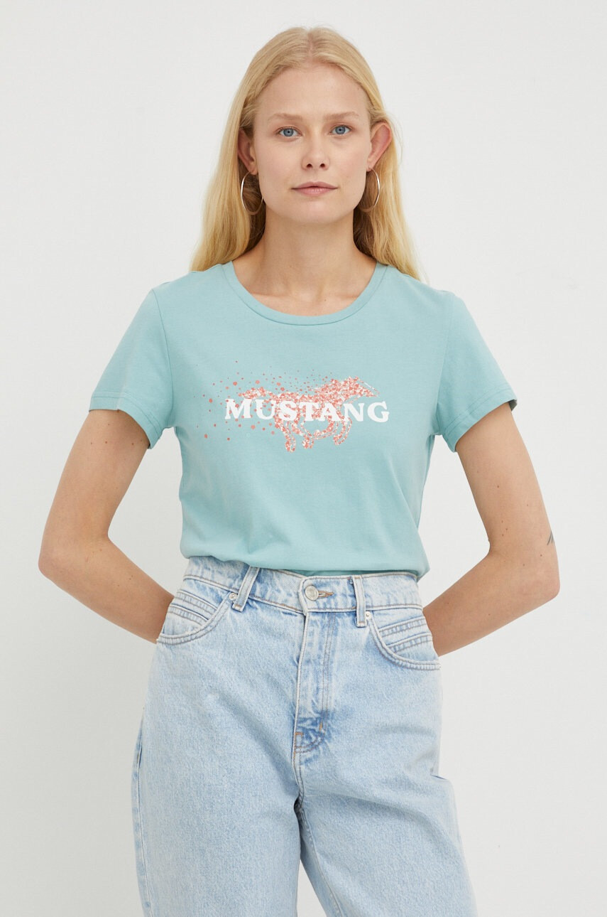 Mustang Памучна тениска - Pepit.bg