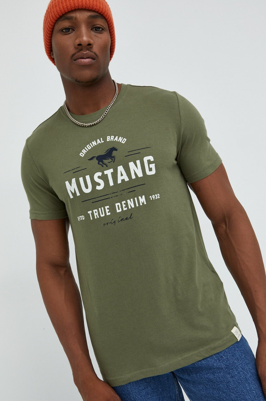 Mustang Памучна тениска - Pepit.bg