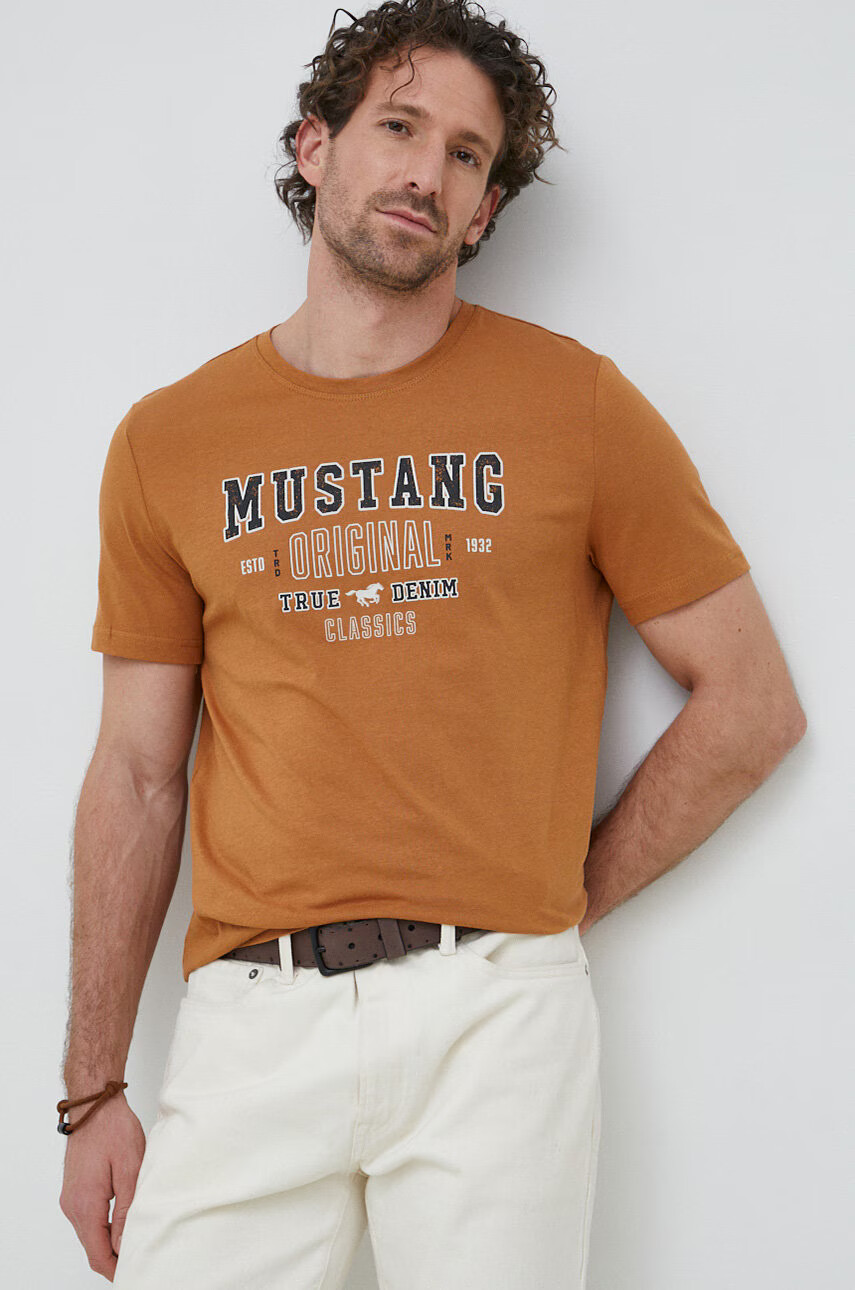 Mustang Памучна тениска - Pepit.bg
