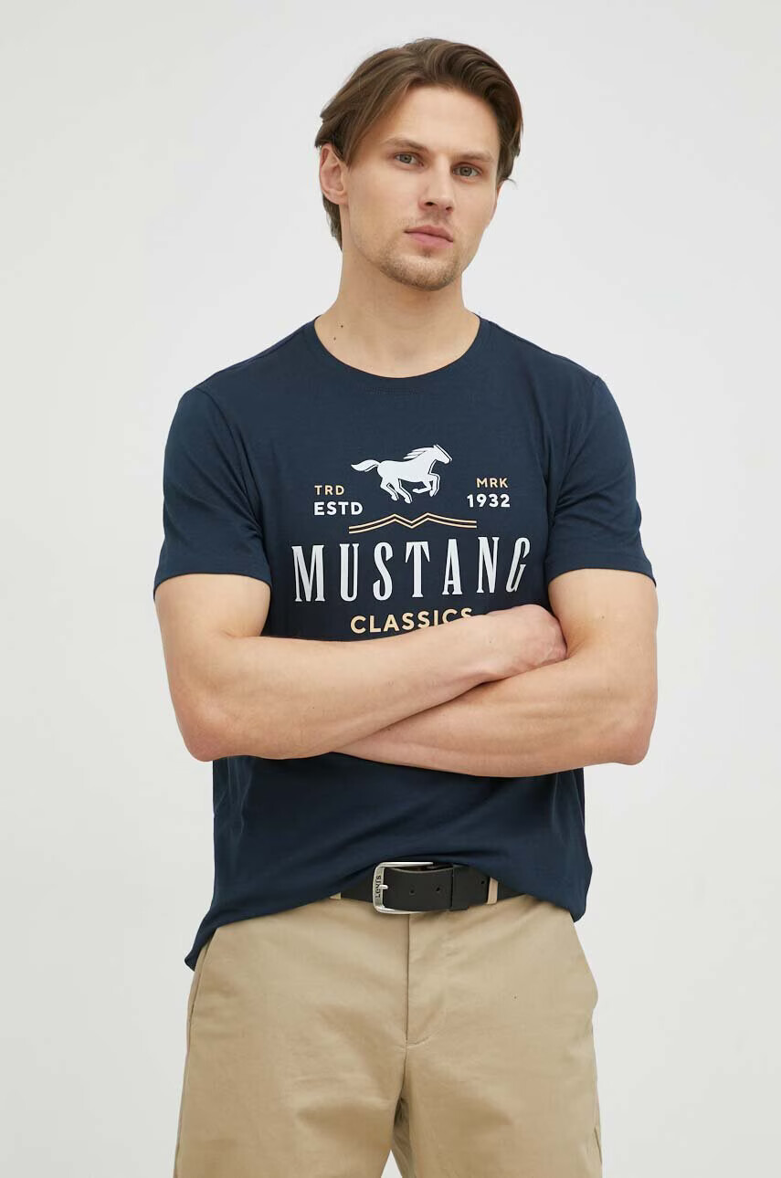 Mustang Памучна тениска - Pepit.bg
